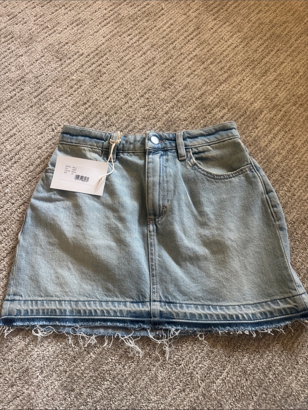 MARC ERAM X ICON DENIM | NELLY - WOMEN'S MINI SKIRT